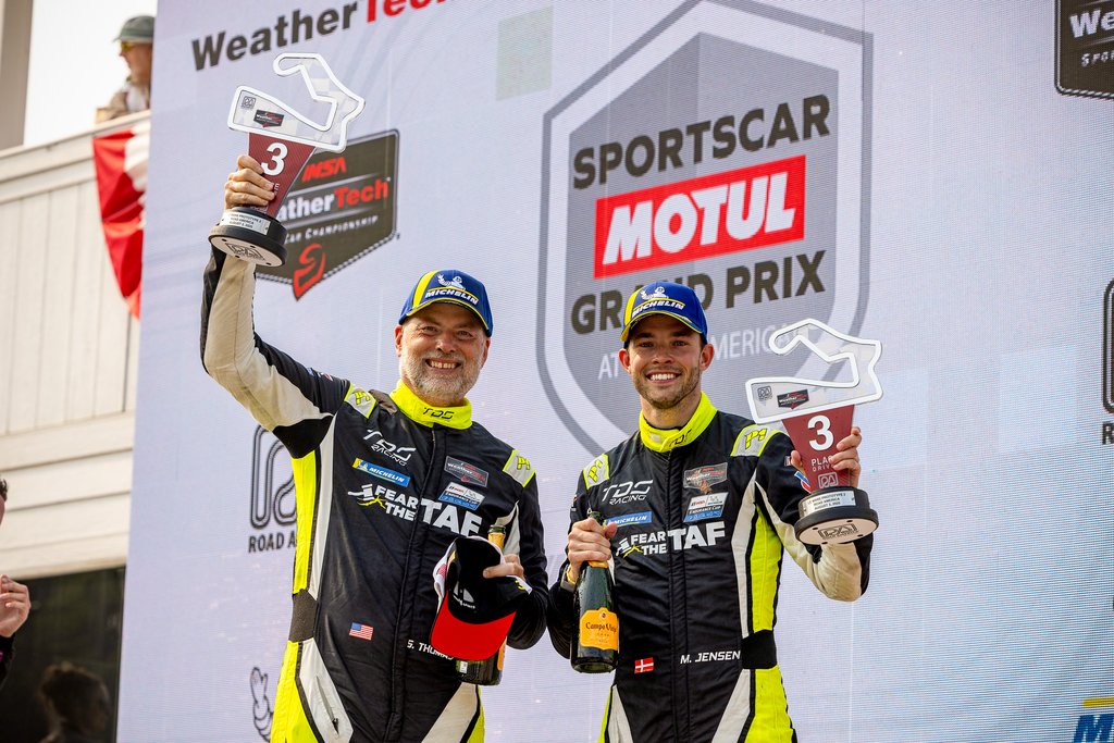 IMSA: Mikkel Jensen nåede podiet på Road America
(Foto: TDS Racing)